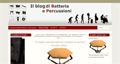 Desktop Screenshot of musicaebatteria.it