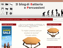 Tablet Screenshot of musicaebatteria.it